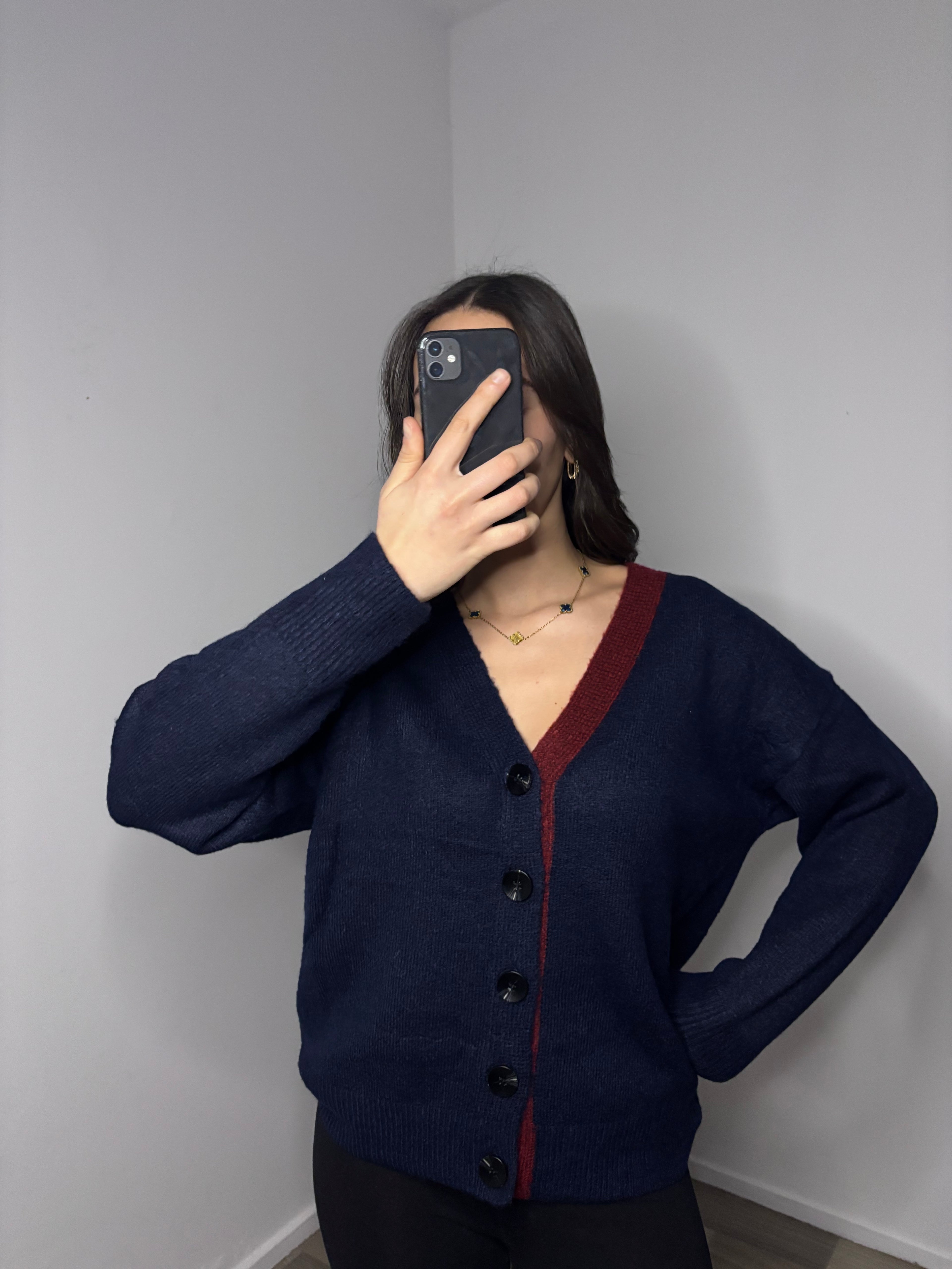 GILET CARDIGAN « LÉNA »