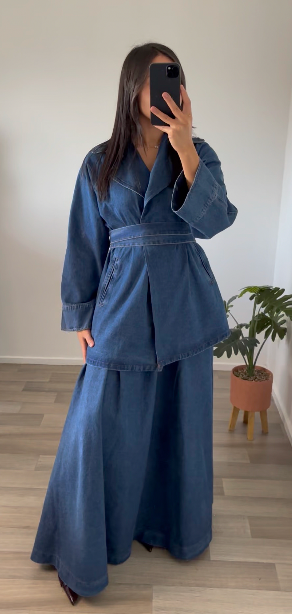 ENSEMBLE EN JEANS MASTOUR « SONIA »