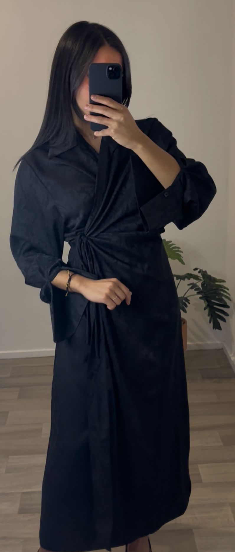 ABAYA « SHAINA » NOIR