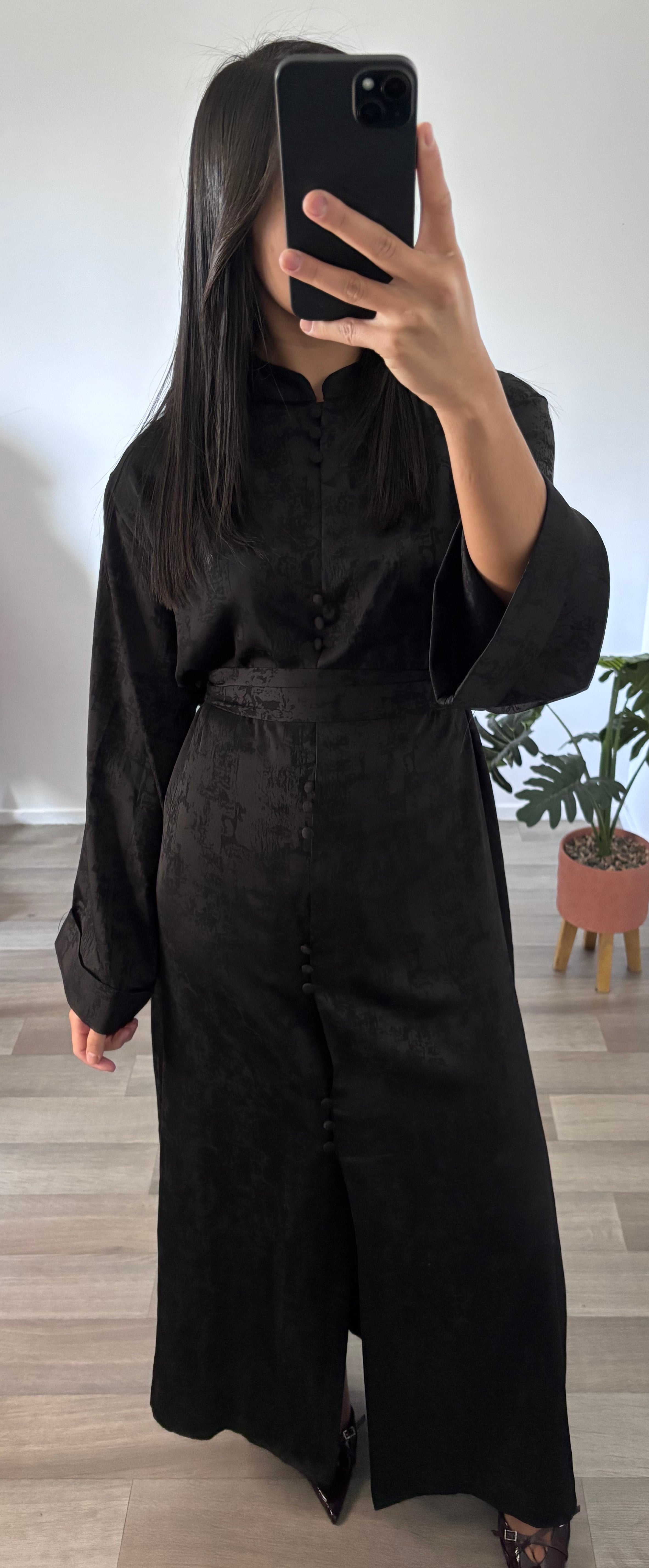 ABAYA NOIR « SHERAZADE »