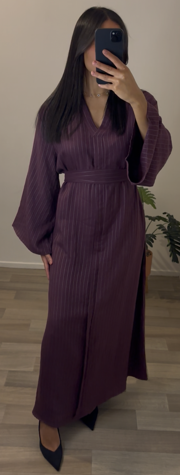 ABAYA « INAYA » VIOLET