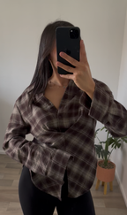 CHEMISE CARREAUX « ALMA »