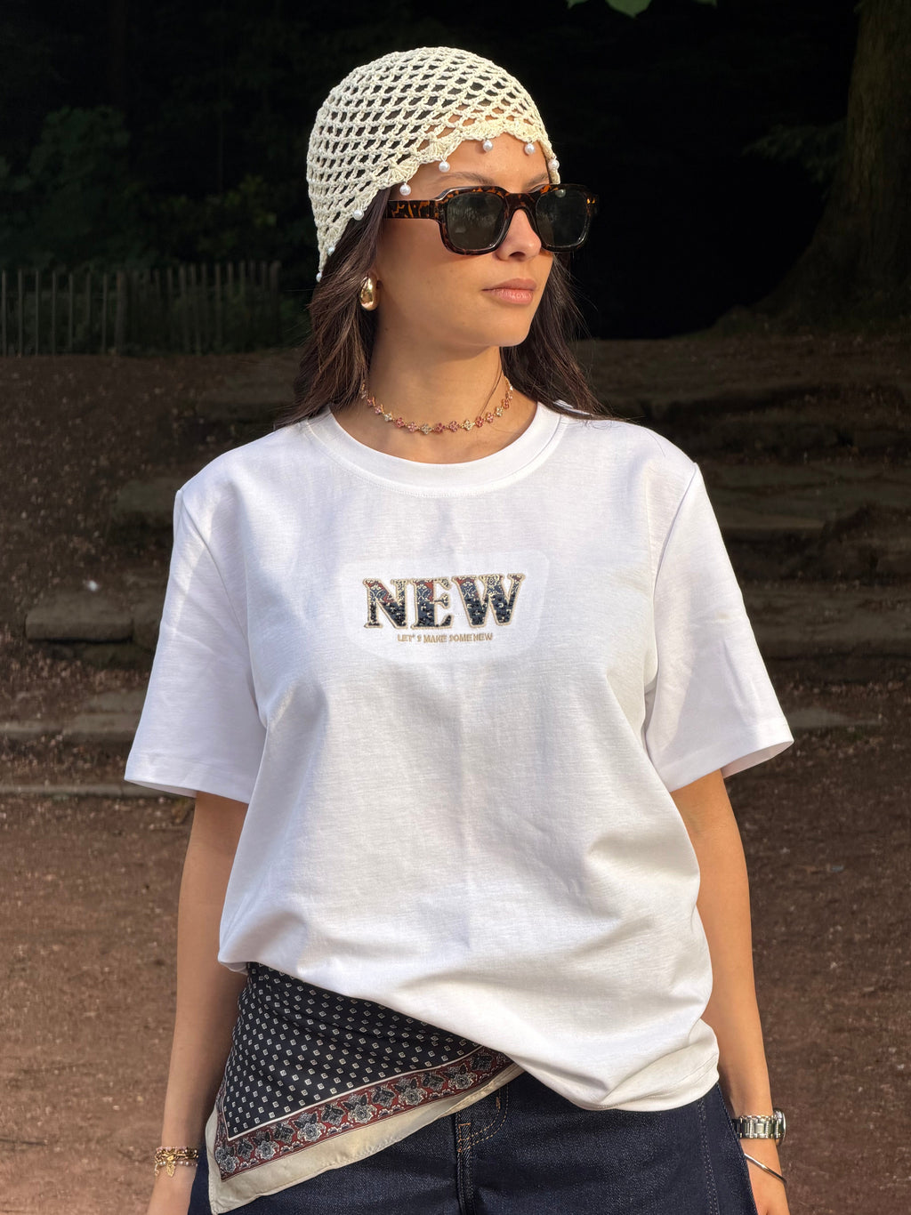 TEE-SHIRT BANDANA « DIANA »